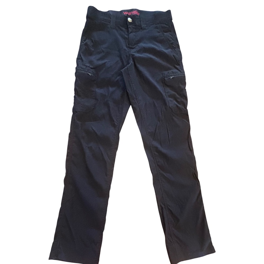 Wrangler ATG Mens Black Outdoor Cargo Pants 30x32 Nylon Stretch 1854951
